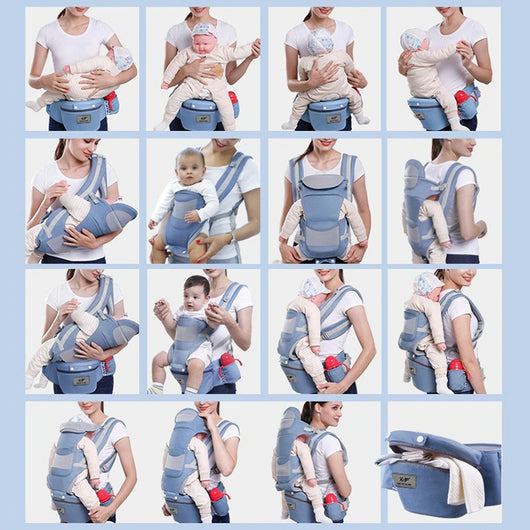Sac À Dos Porte Bébé Kangourou Multi-positions