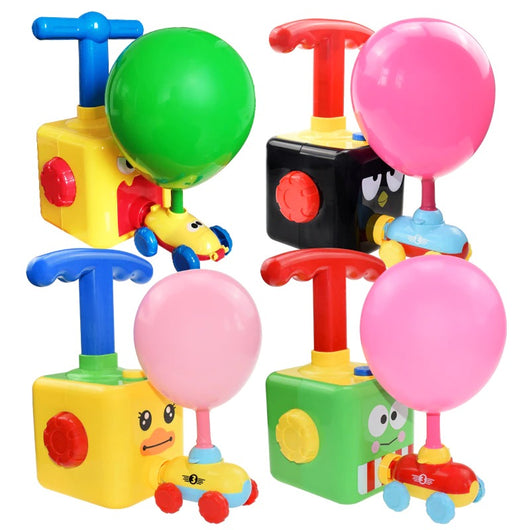 Voiture Alimentée par Ballon avec Tour de Lancement