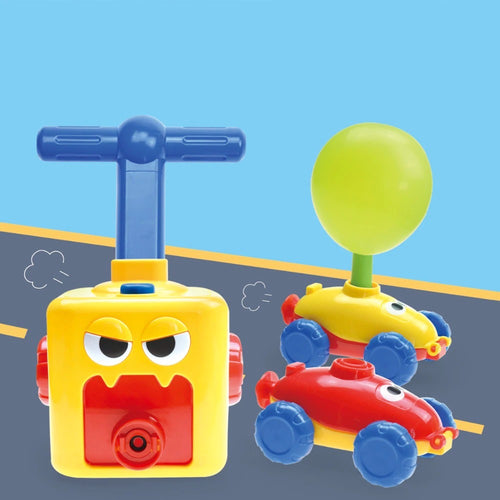 Voiture Alimentée par Ballon avec Tour de Lancement
