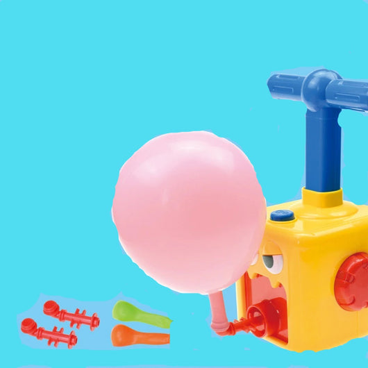 Voiture Alimentée par Ballon avec Tour de Lancement