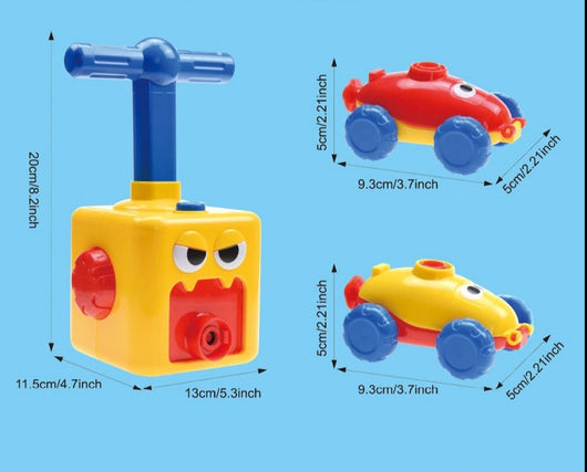 Voiture Alimentée par Ballon avec Tour de Lancement