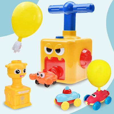 Voiture Alimentée par Ballon avec Tour de Lancement