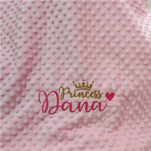couverture personnalisée pour bébé
