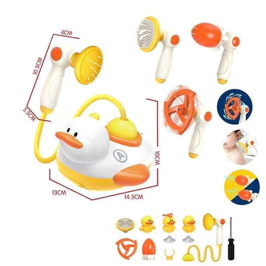 Jouet de bain canard électrique